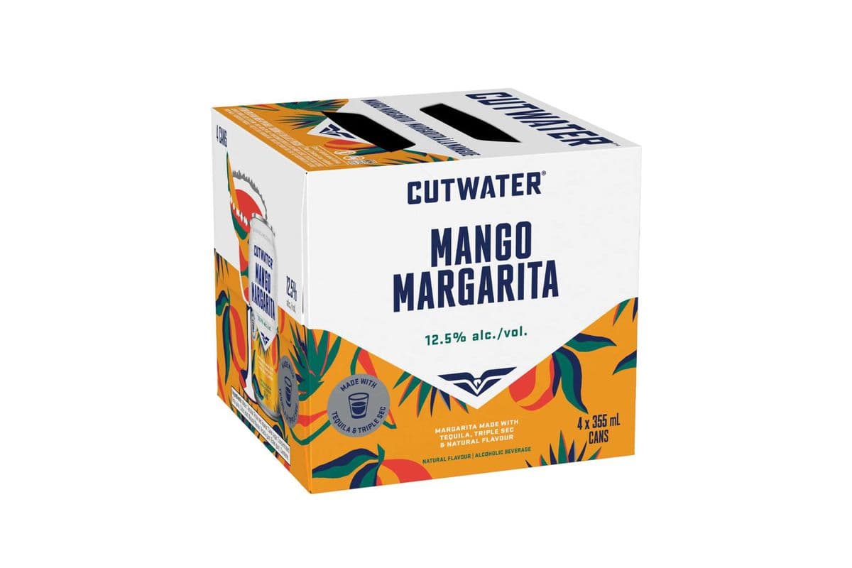 Cut water Mango Margarita (4 Cans) (4 x 355ml)