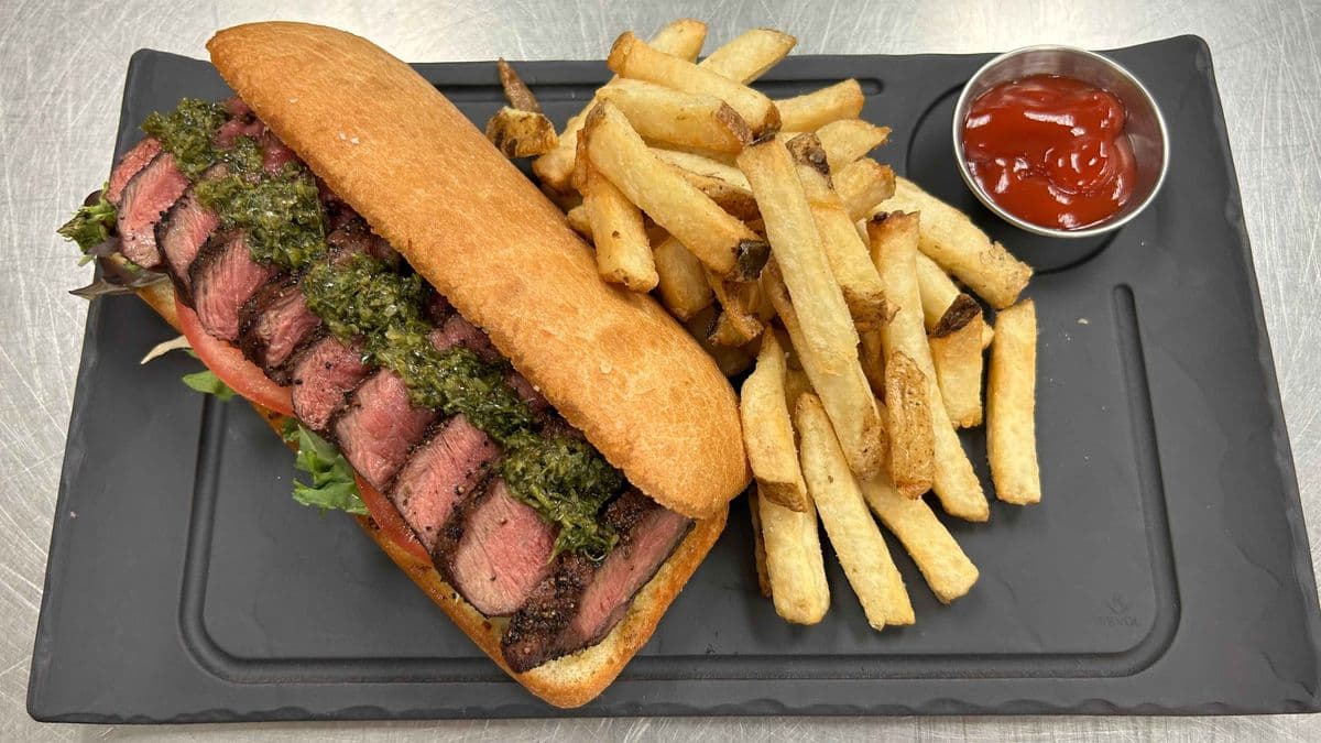 Chimichurri Steak Sandwich
