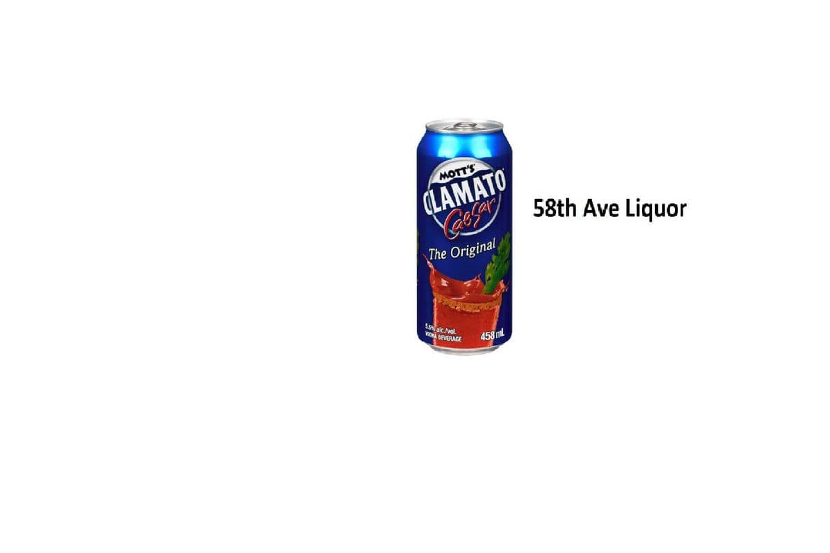 MOTT'S CLAMATO CAESAR ORIGINAL CAN (1 x 458ML)