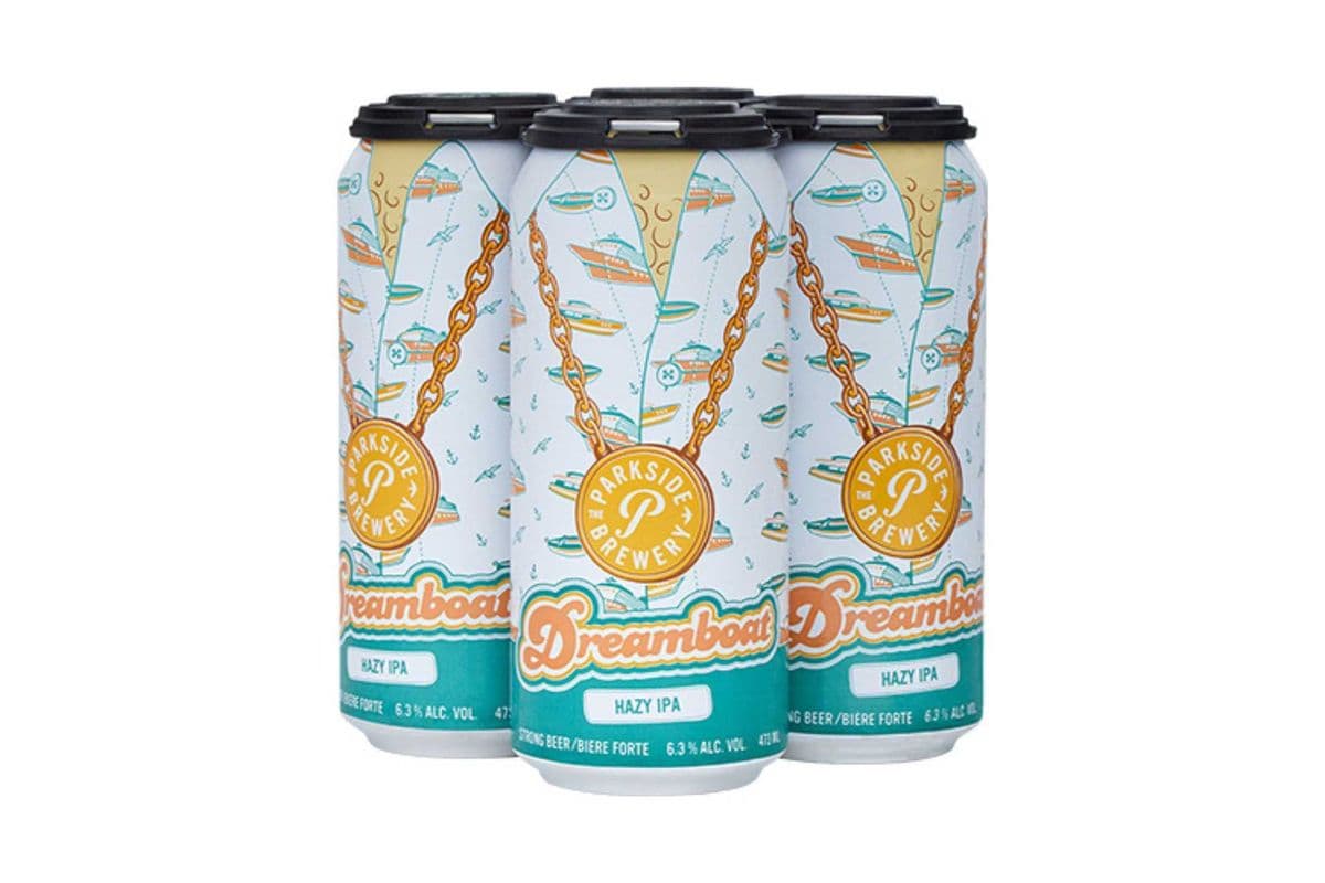 Parkside Hazy IPA (4 x 473 ml Tall Cans)