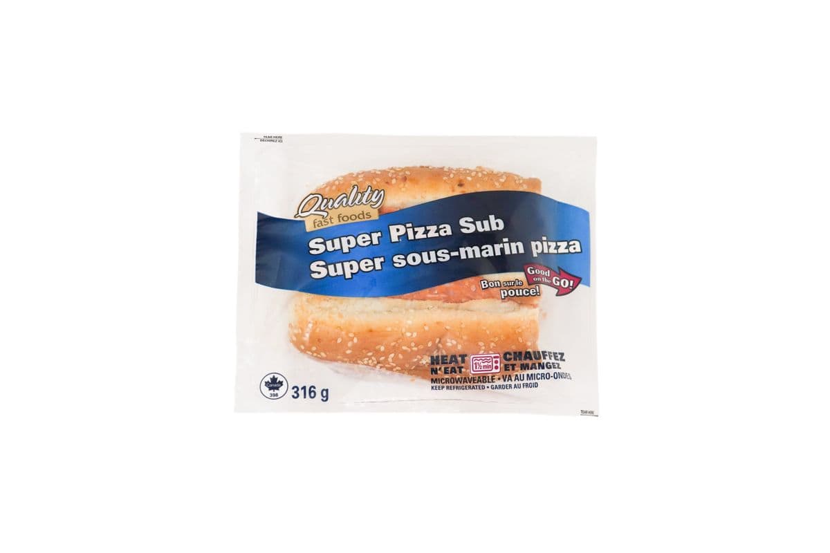 Quality Fast Foods Super Pizza Sub (316 g)
