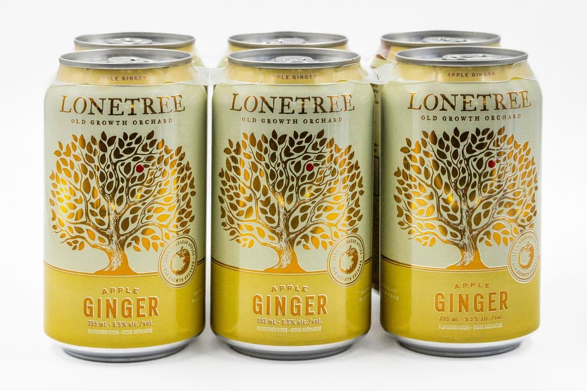 Lonetree Ginger Apple Dry Cider (6 x 355 ml)