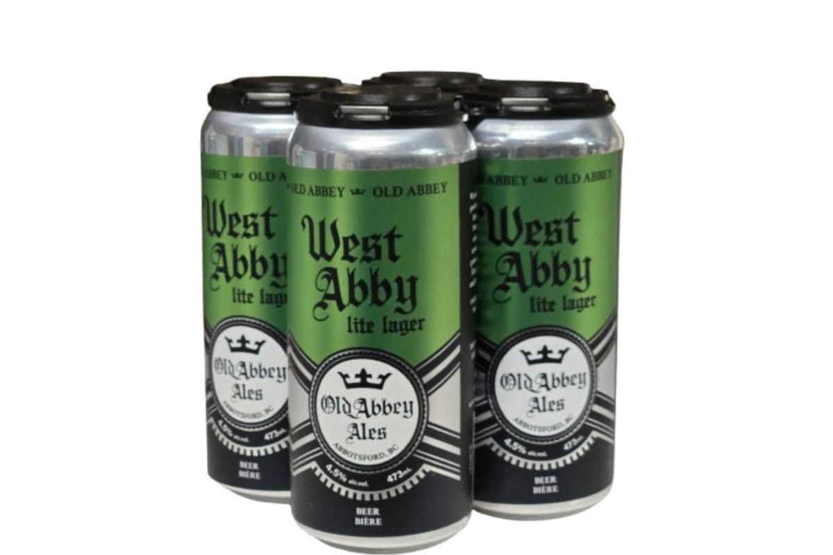 Old Abbey West Abby Lite Lager (4 x 473ml)