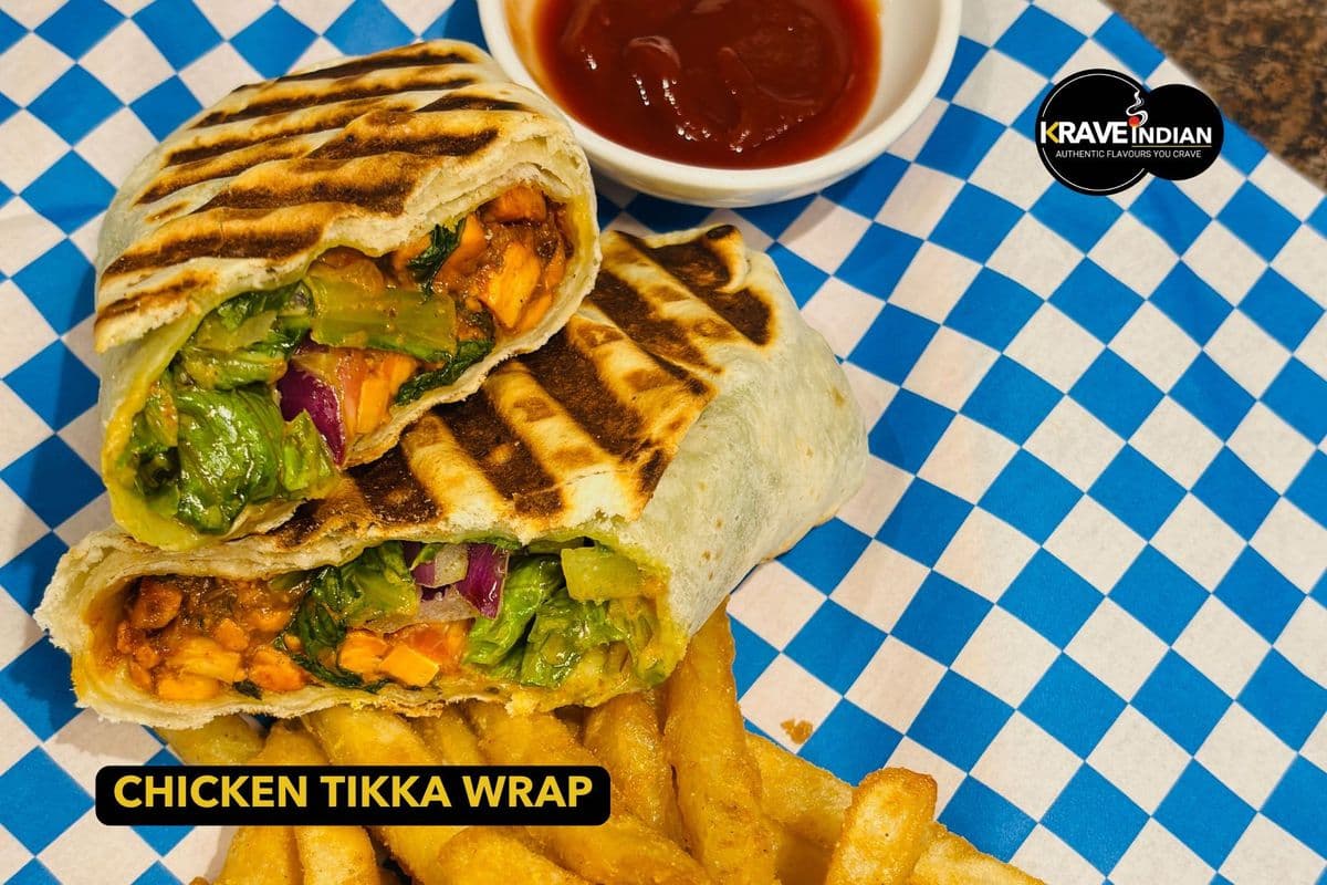 Chicken Tikka Wrap (1 order)