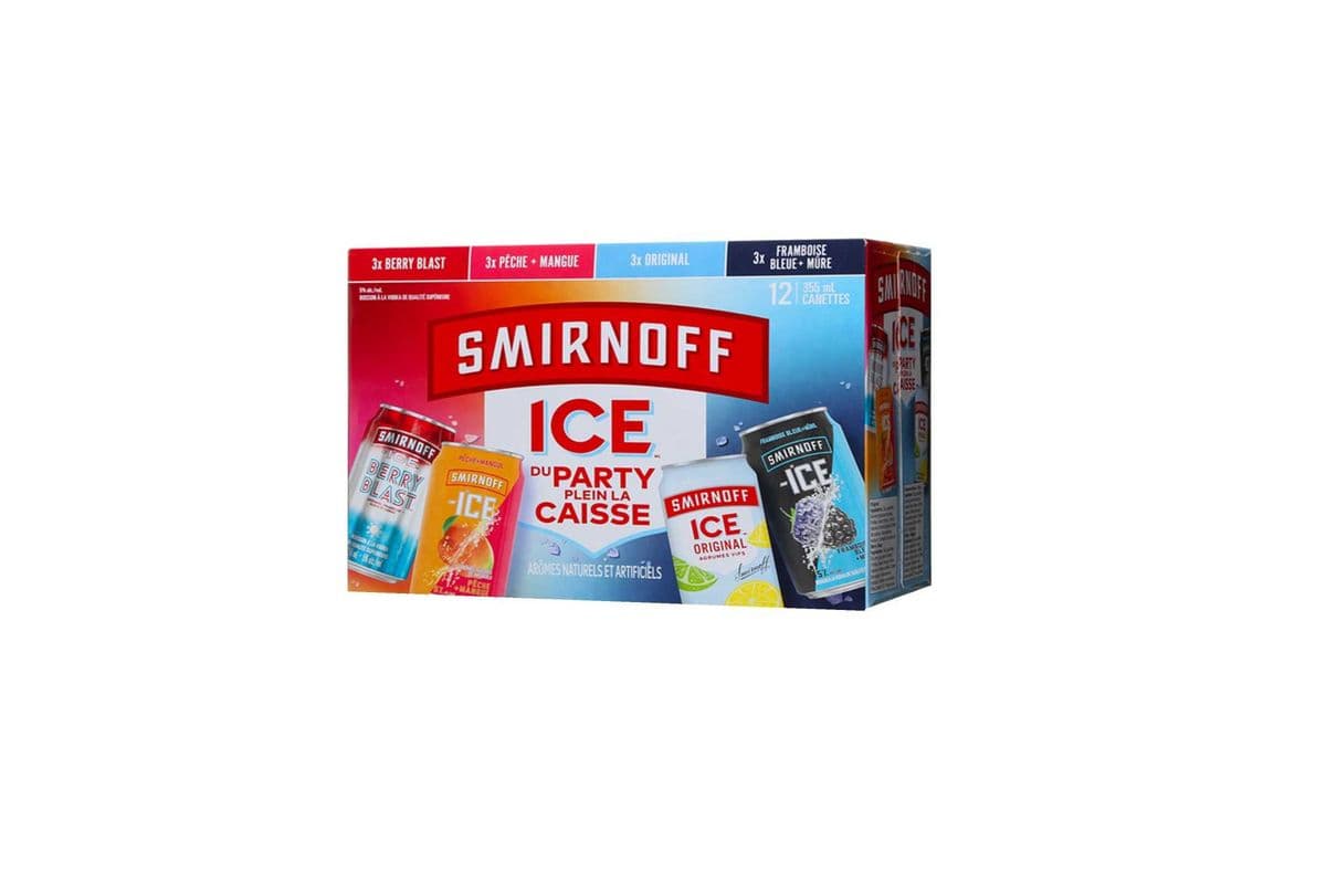127382. SMIRNOFF ICE PARTY PACK (12 x 355ML (CANS))