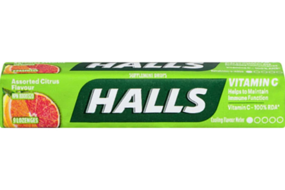 Halls assorted citrus