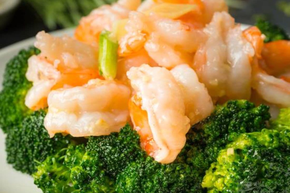 Jumbo Shrimp with Broccoli