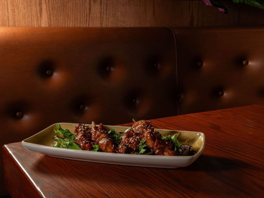 Charred Sesame Chicken Skewers