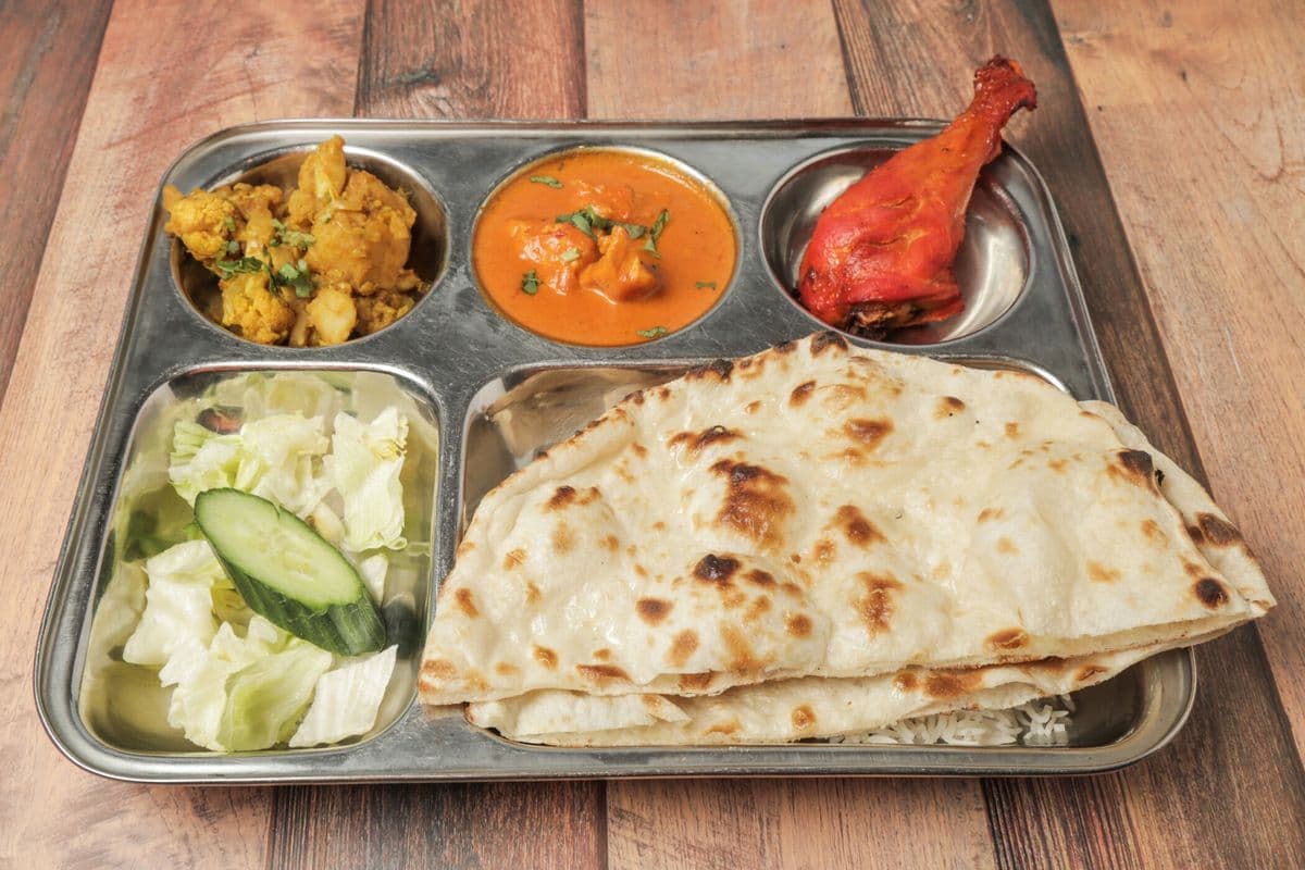 Thali au poulet au beurre / Butter Chicken thali