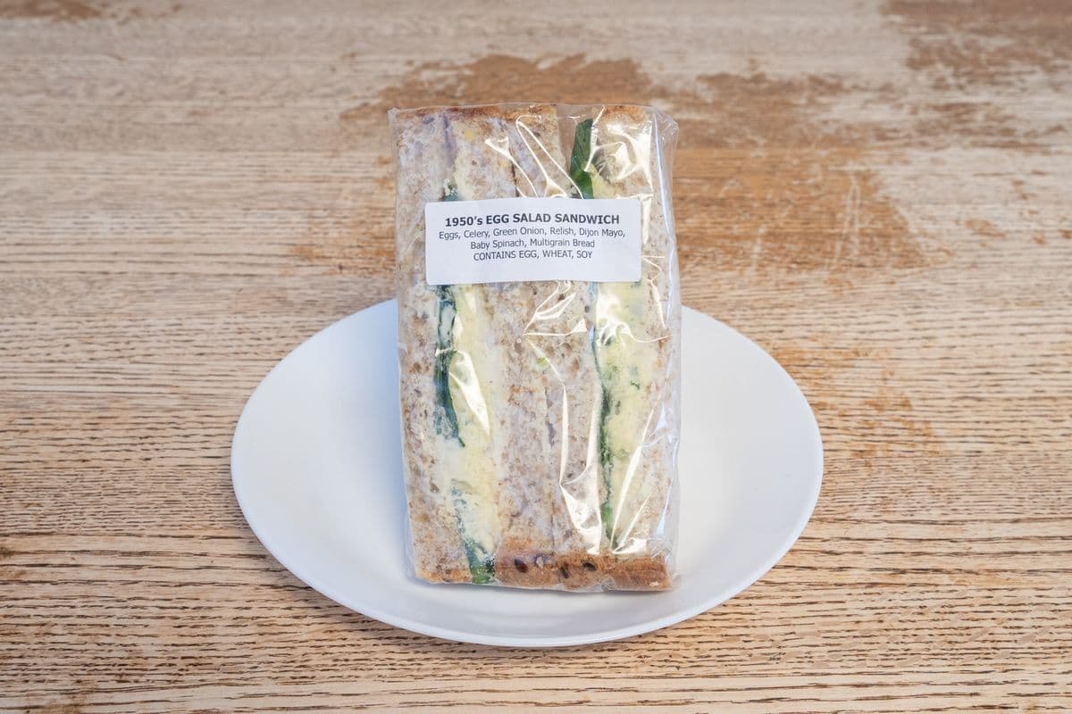 1950's Egg Salad Sandwich