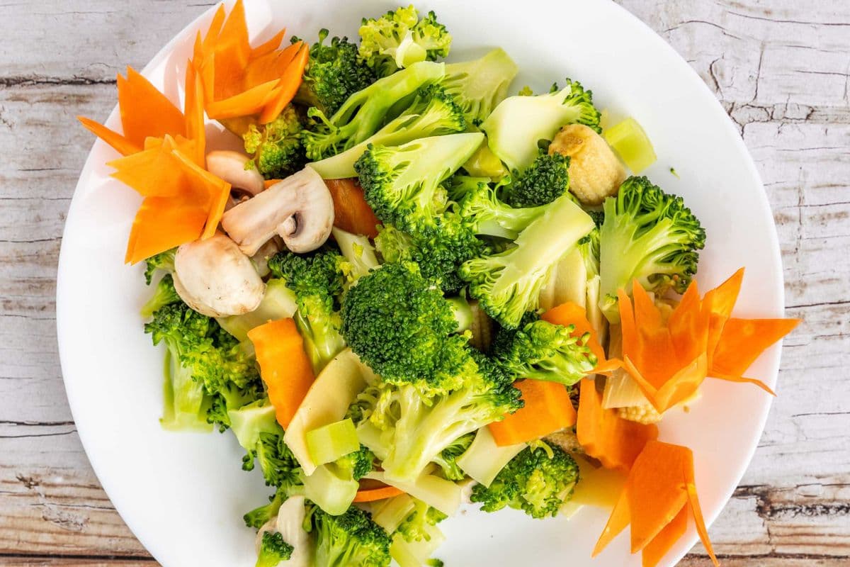 Steamed Mixed Vegetables