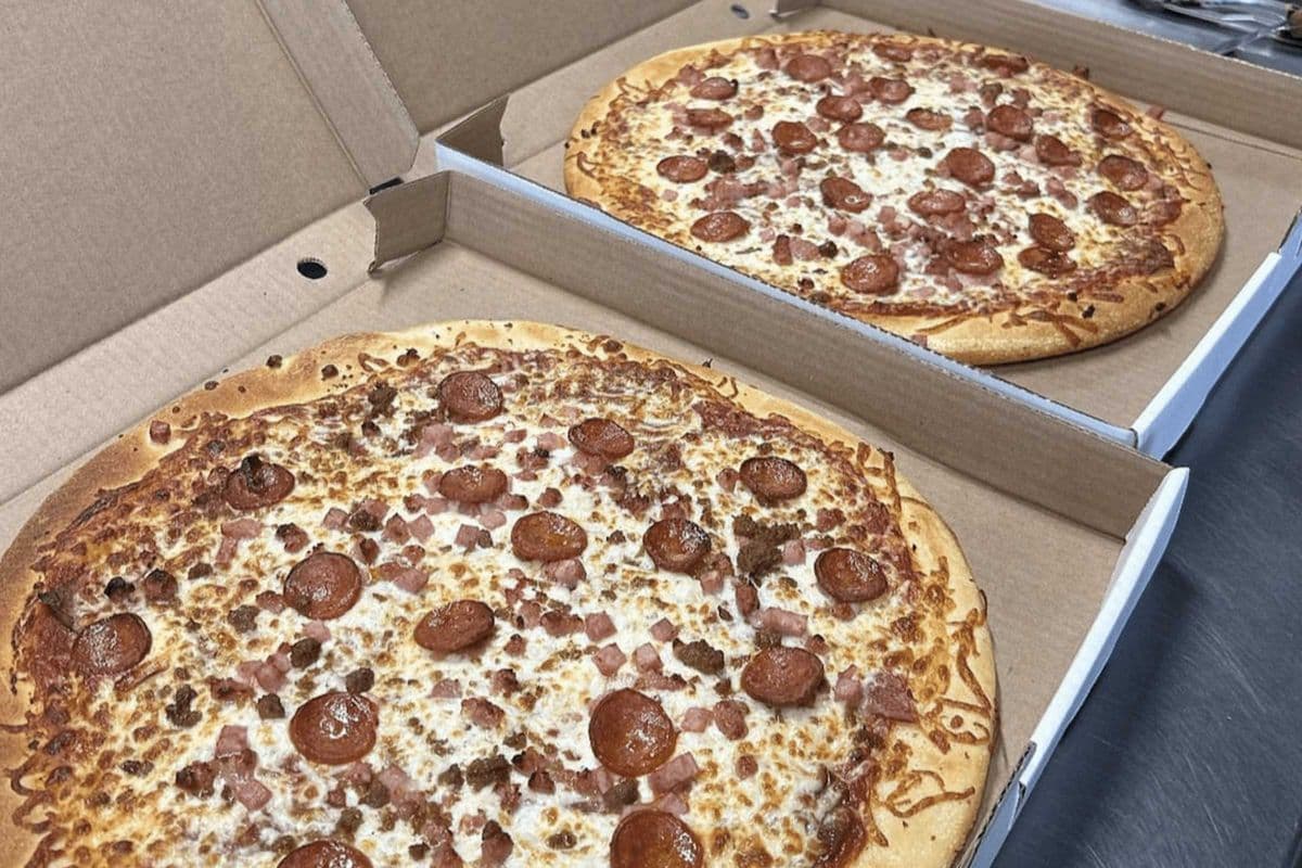 2 Large Pizza's with 5 Regular Toppings