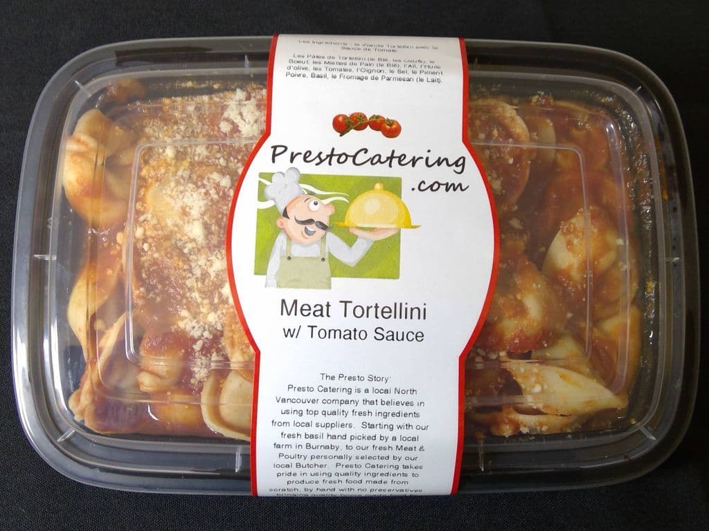 PRESTO CATERING MEAT TORTELLINI W/ TOMATO SAUCE 450G