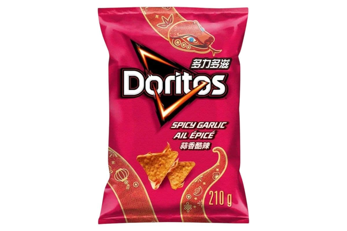 Doritos Spicy Garlic (210gm) (250 Cal)