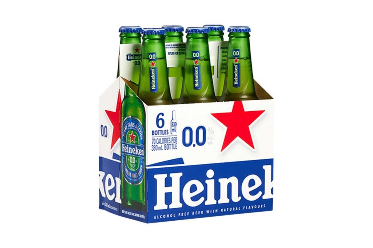 Heineken 0.0% (330 ml 6 bottle)