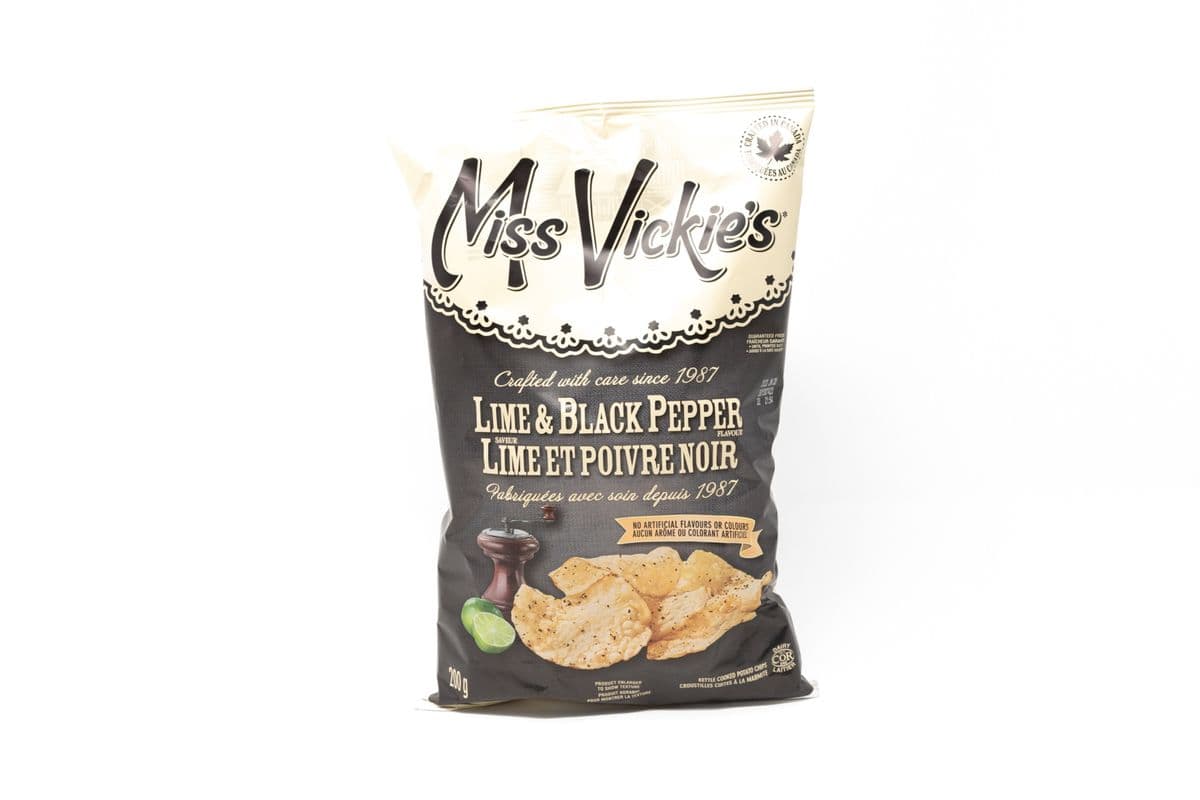 Miss Vickie's Lime & Black Peppers (200 g)