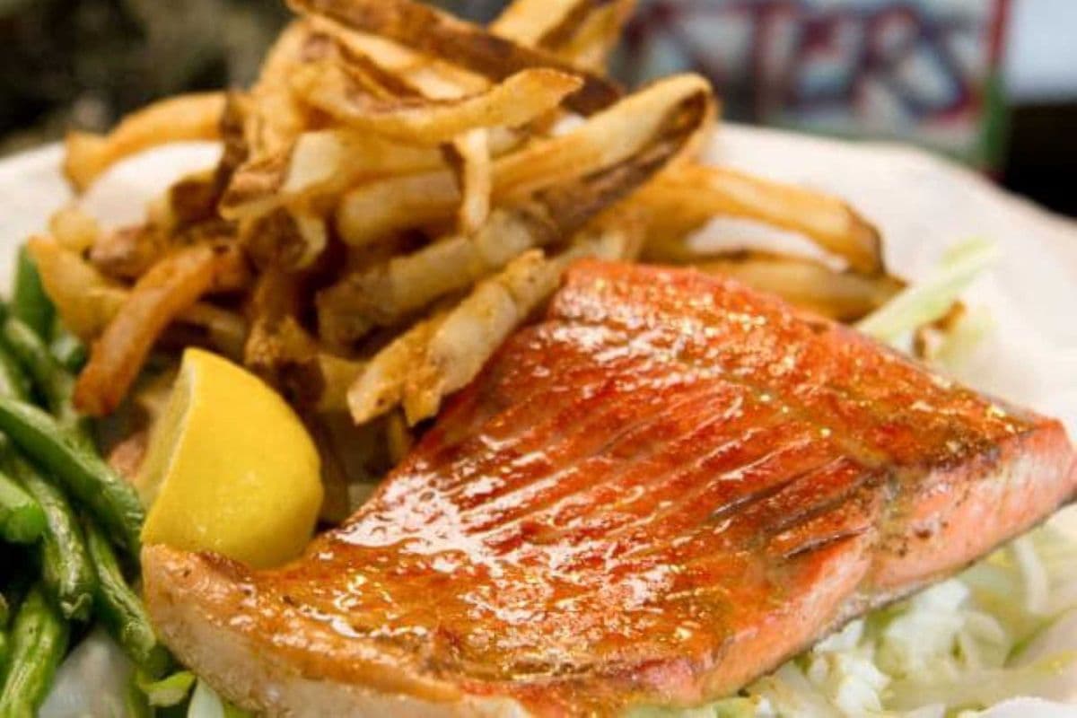 Grilled Atlantic Salmon