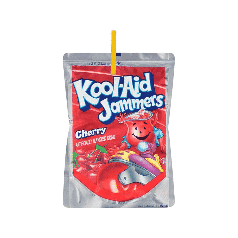 Kool-Aid Jammers Boisson aux Fruits Cerise 180ml/ Kool-Aid Jammers Fruit Beverage Cherry 180ml