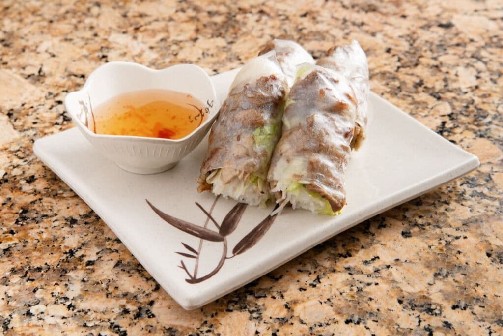 #523 Fresh BBQ Pork Rolls