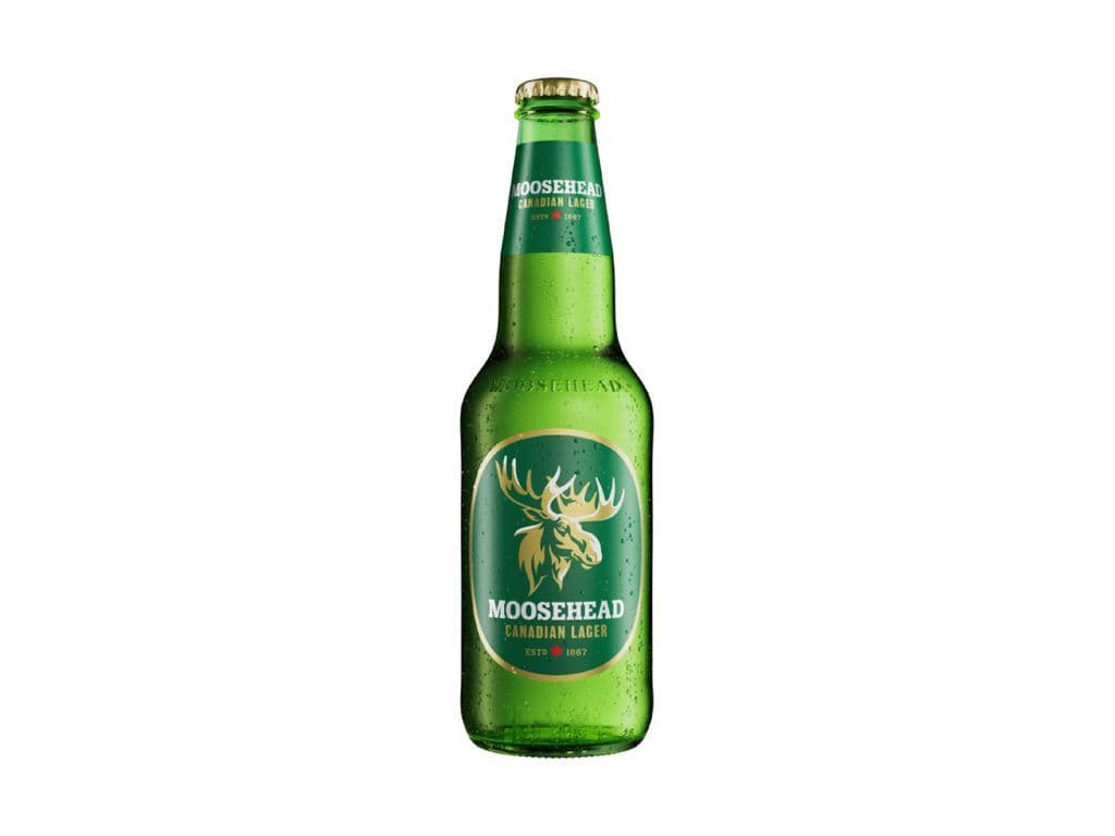 Moosehead Lager, 341mL Beer (5.0% ABV)