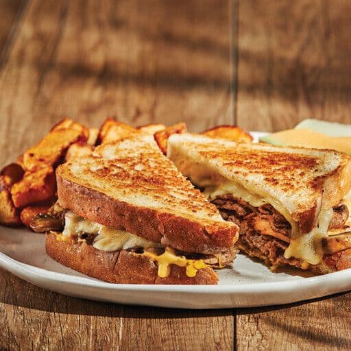 Grilled cheese Philly / Philly Grilled Cheese