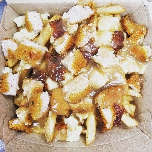 The Chicken & Bacon Poutine