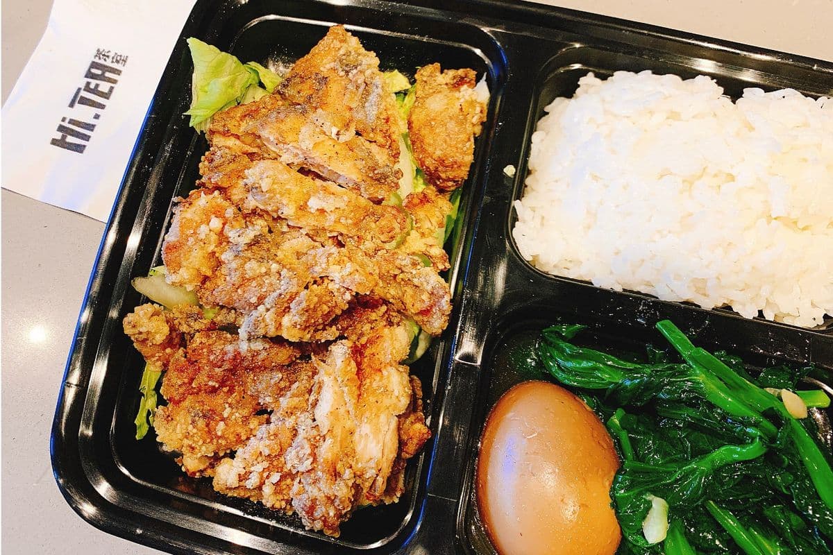Crispy Breaded Chicken Cutlets Rice Bowl