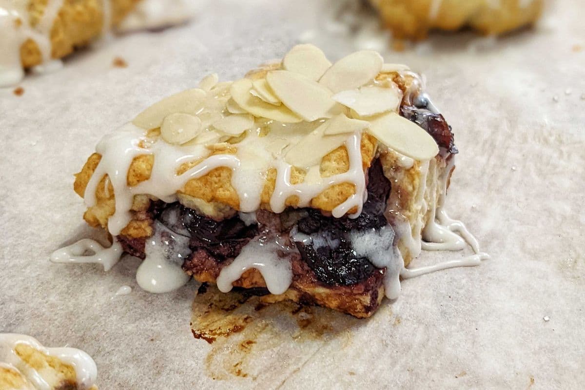 Cherry Almond Scones