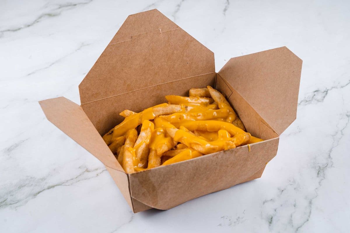 French Fries and Nacho Cheese