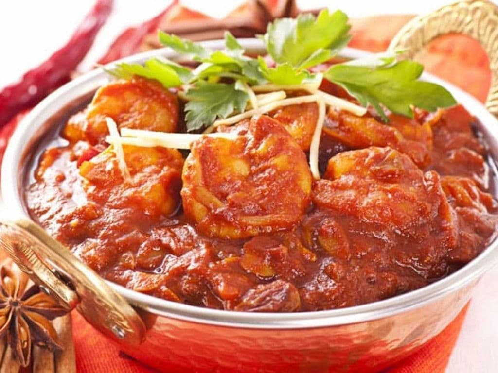 Prawn Madras (Jumbo Shrimp)