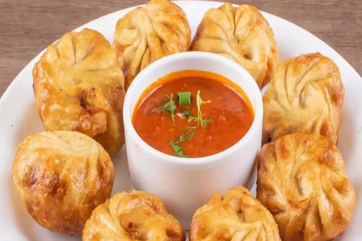 Veg Fried Momo (8pcs)
