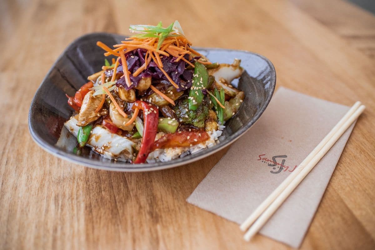 Samurai Chicken Rice Bowl