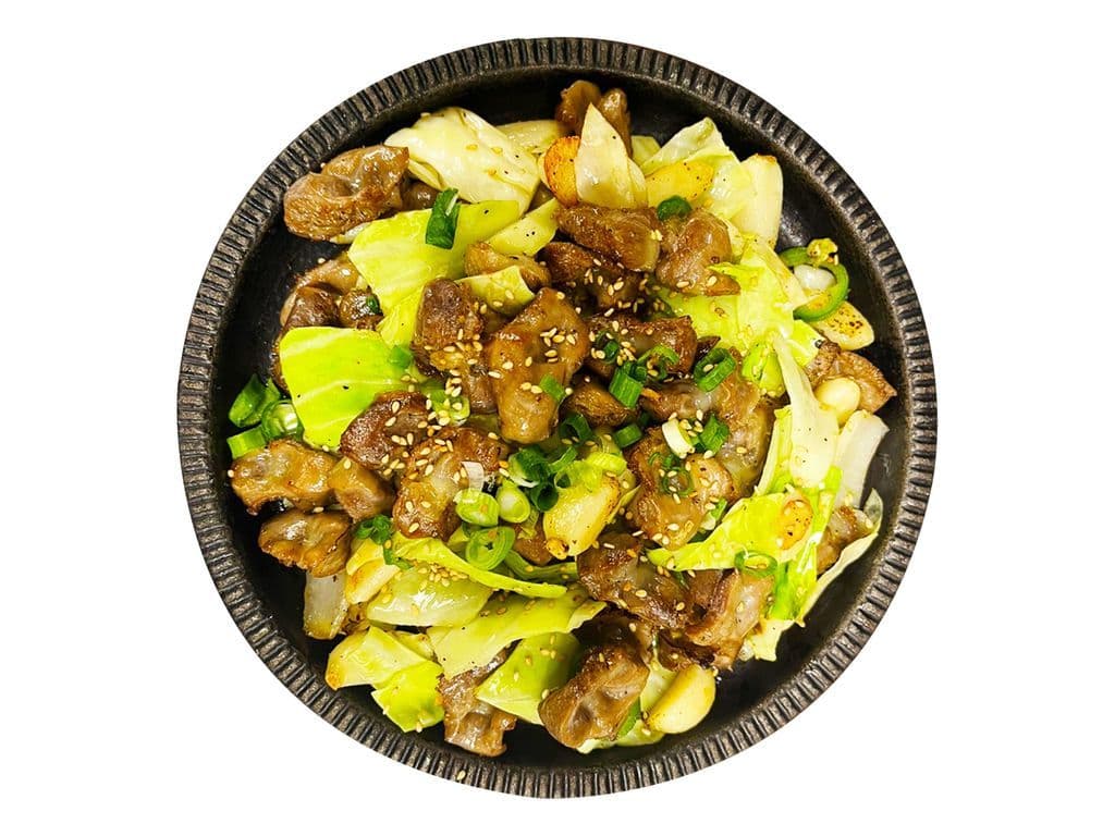 Garlic Chicken Gizzard 닭똥집