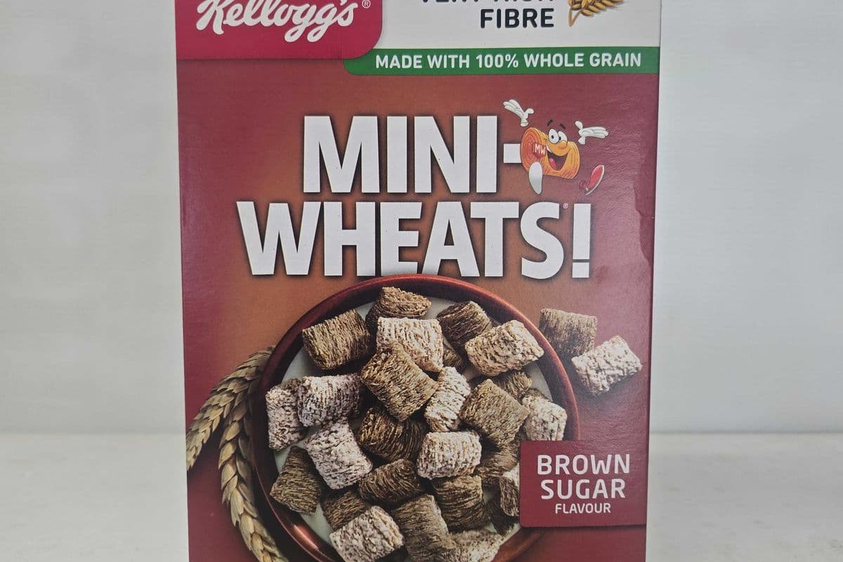 Kellogg's Mini Wheats Brown Sugar Flavour cereals (460g)