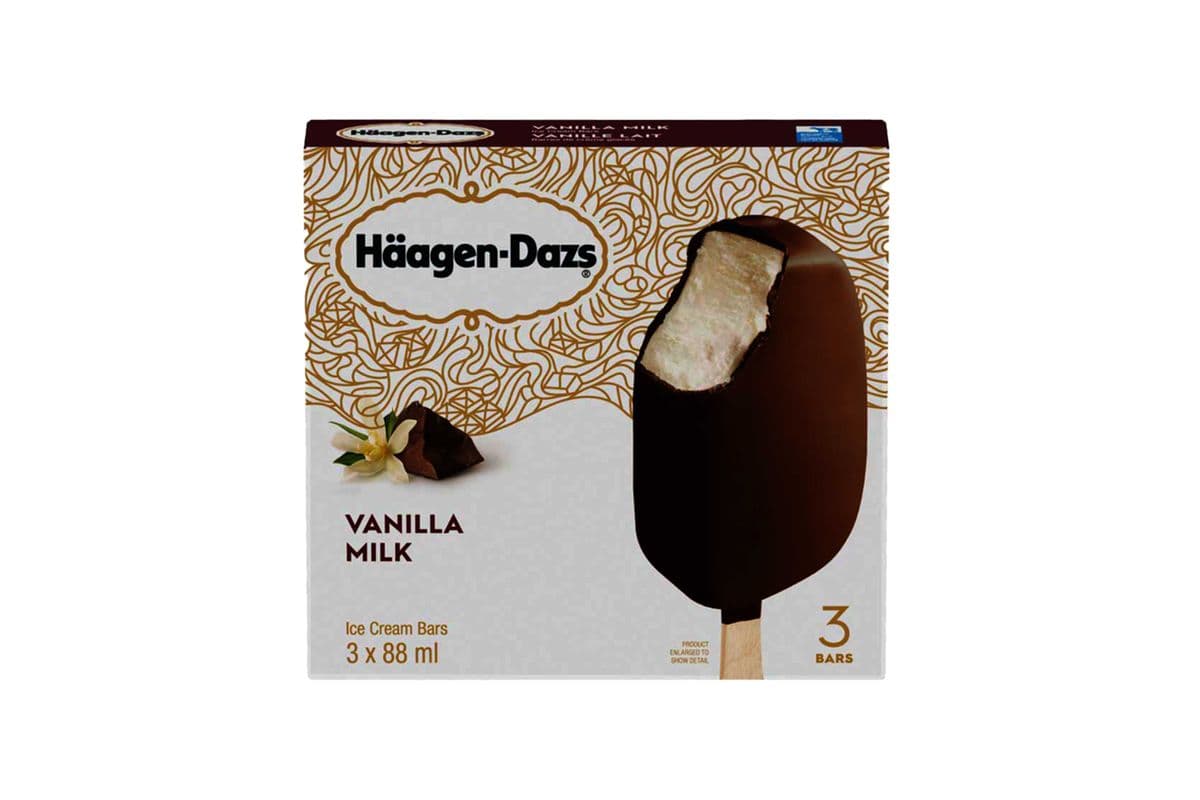 Haagen-Dazs Vanilla Milk 3x88ml