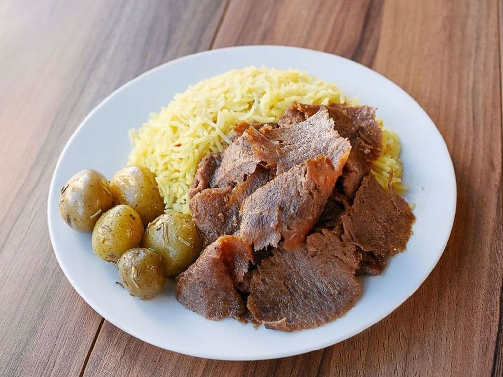 Lamb Donair Rice Plate- OO