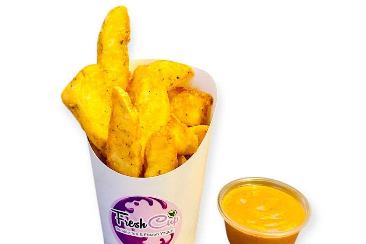 Sea Salt Wedges with Dip