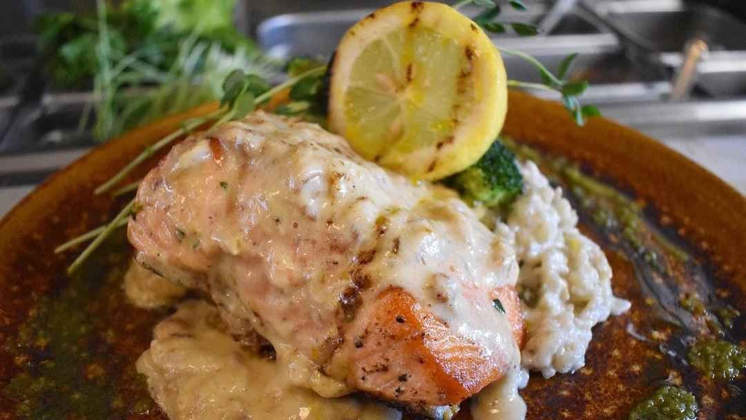 Pan-Seared Organic Pacific Salmon