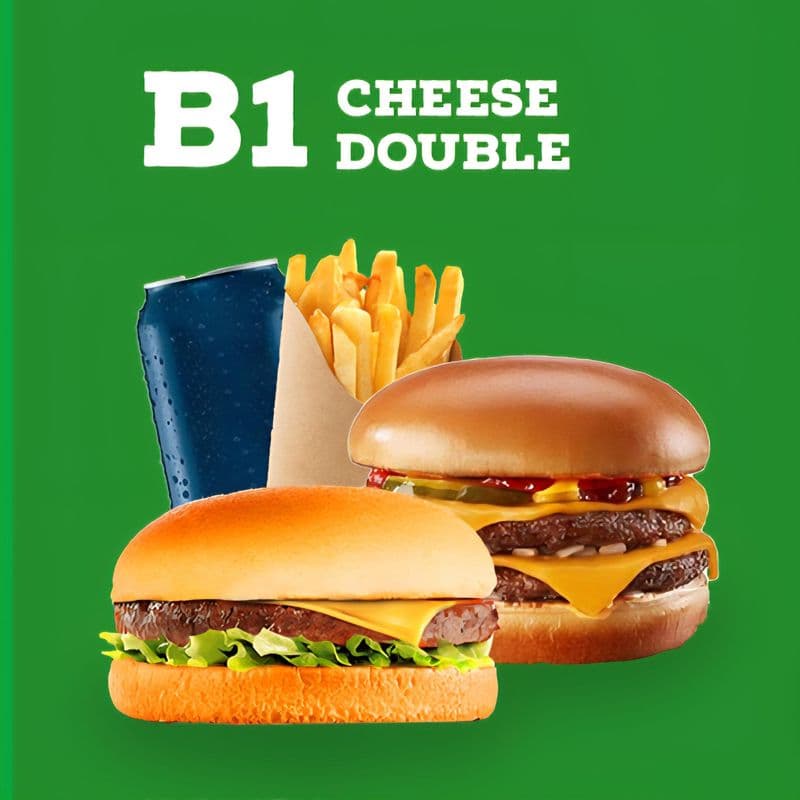 B1 cheese double