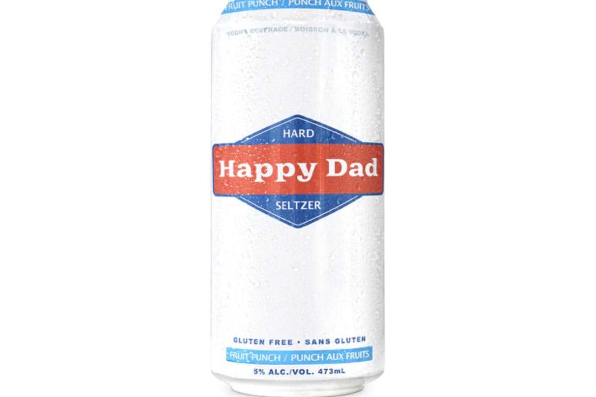 HAPPY DAD HARD SELTZER FRUIT PUNCH 473ML CANS (1 x 473ML)