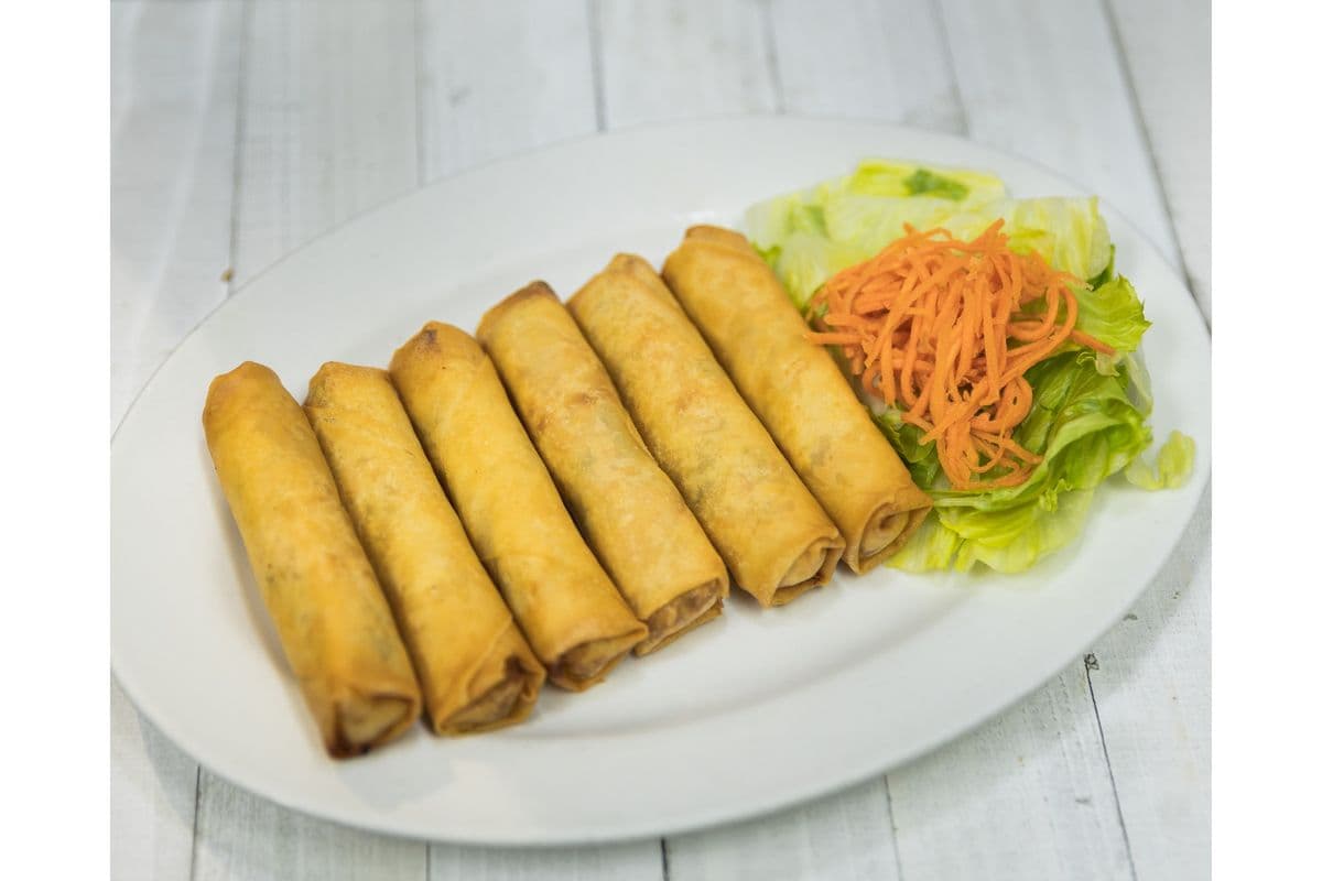 2. Spring Rolls (6 pcs)