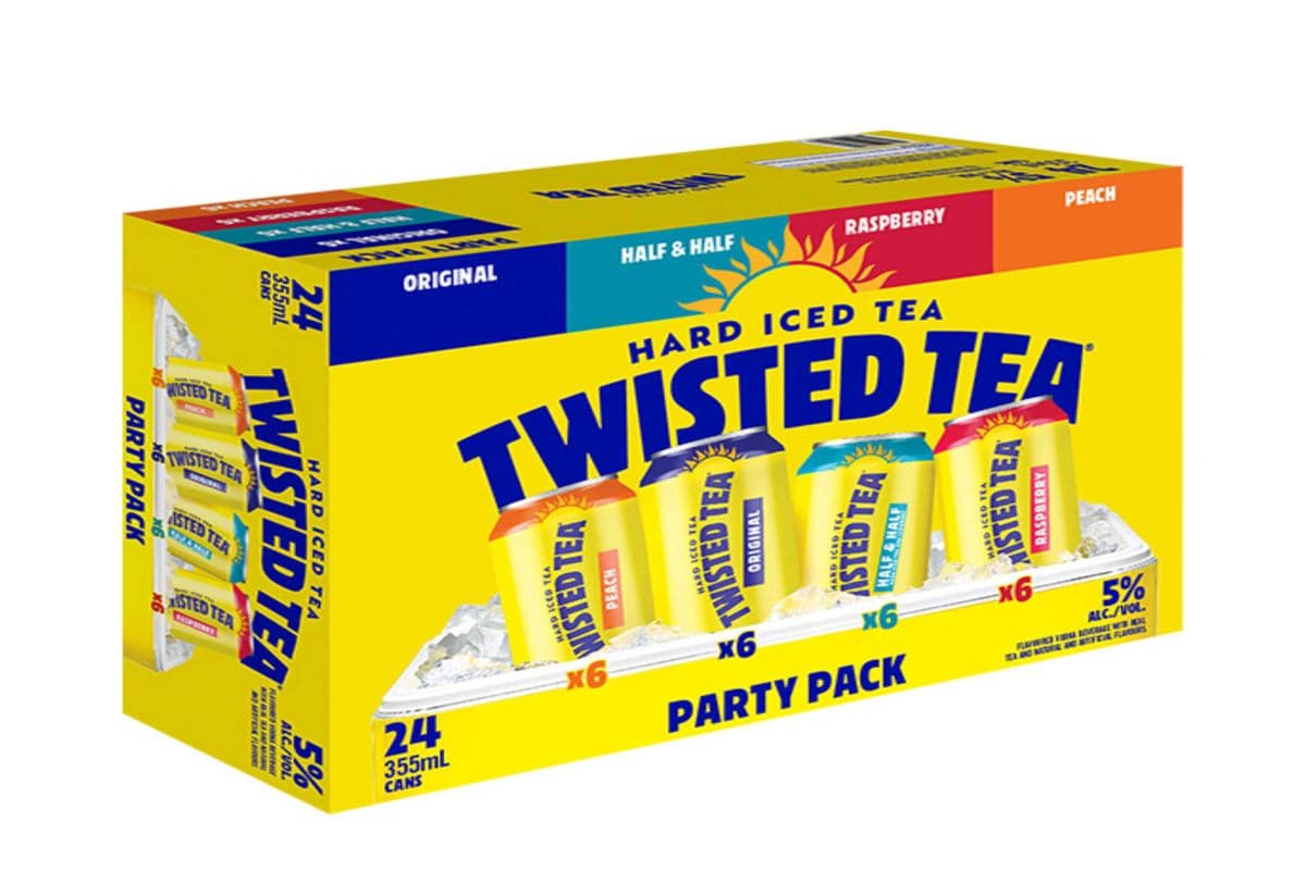 TWISTED TEA VARIETY PACK 24 CANS (24 x 24*355ML CANS)