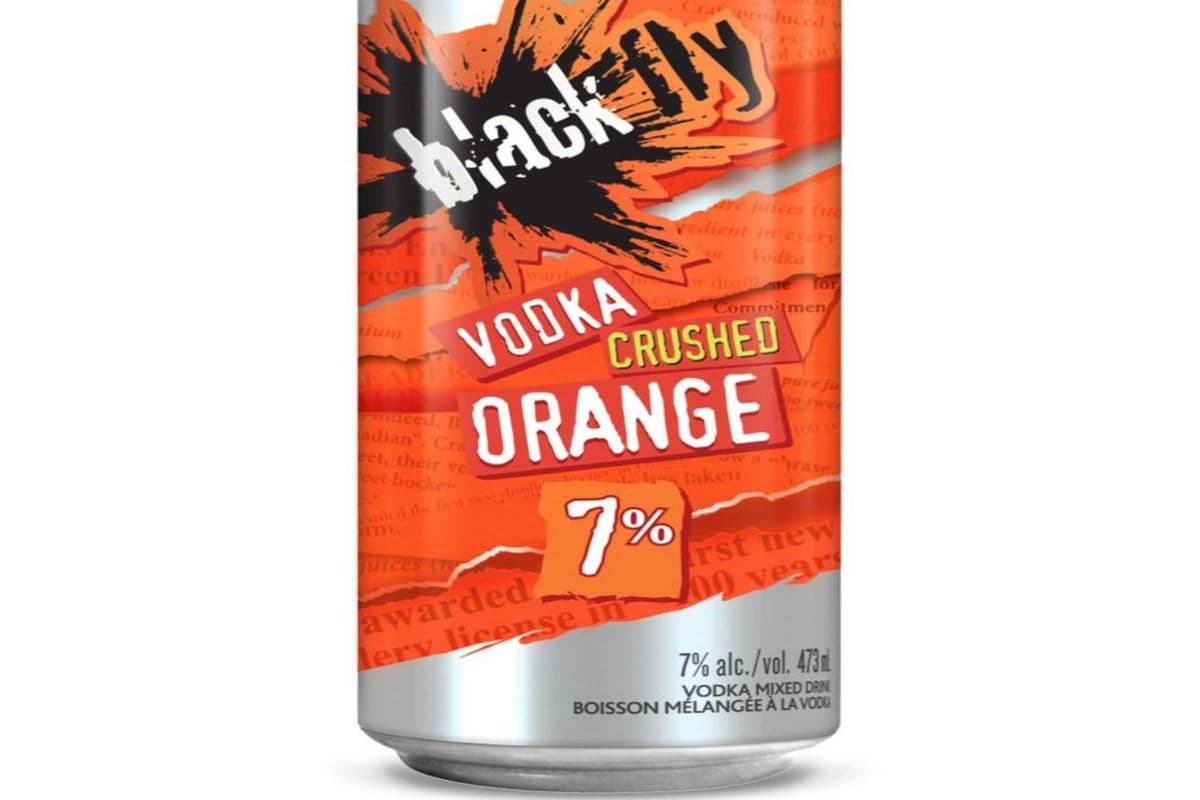 BLACK FLY VODKA CRUSH ORANGE 473ML (1 x 473ML)