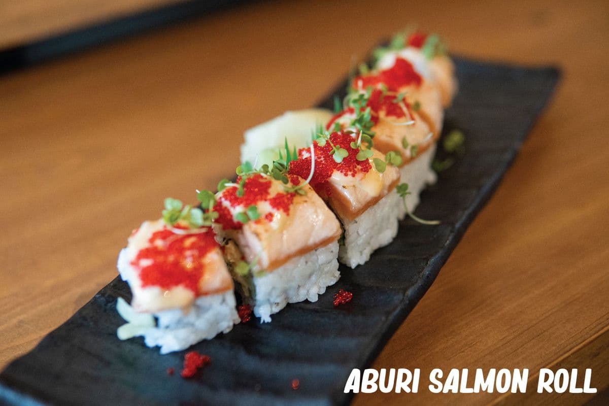 Aburi Salmon Roll
