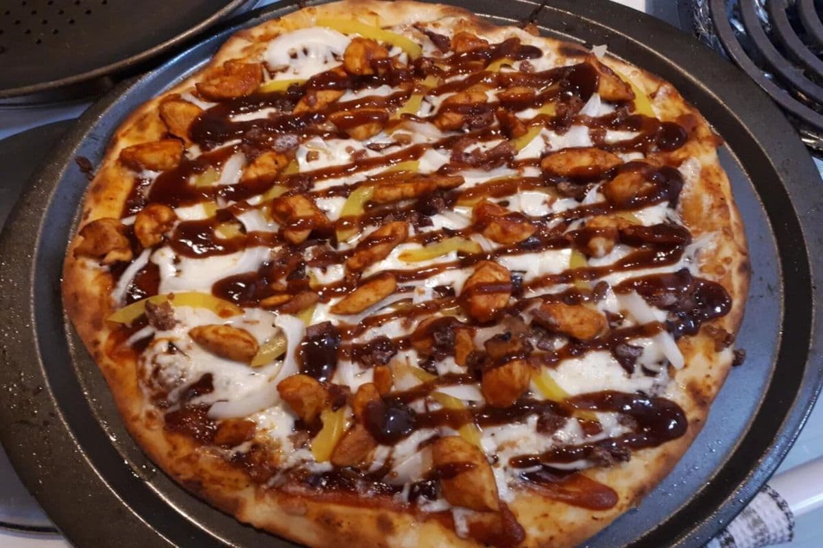 8" Small Philly Cheese Steak Pizza