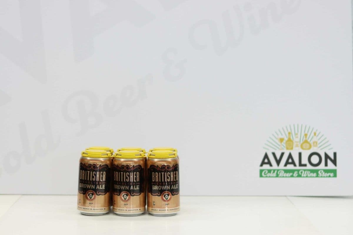 Churchill Britisher Brown Ale 6 Pack Cans (6 x 355ml)