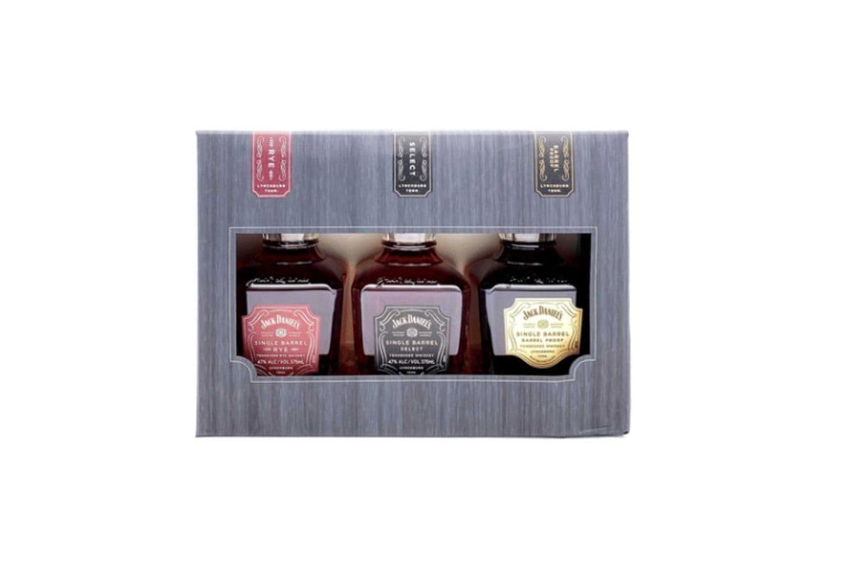 Jack Daniels Single Barrels Gift Pack (3 x 375ml)