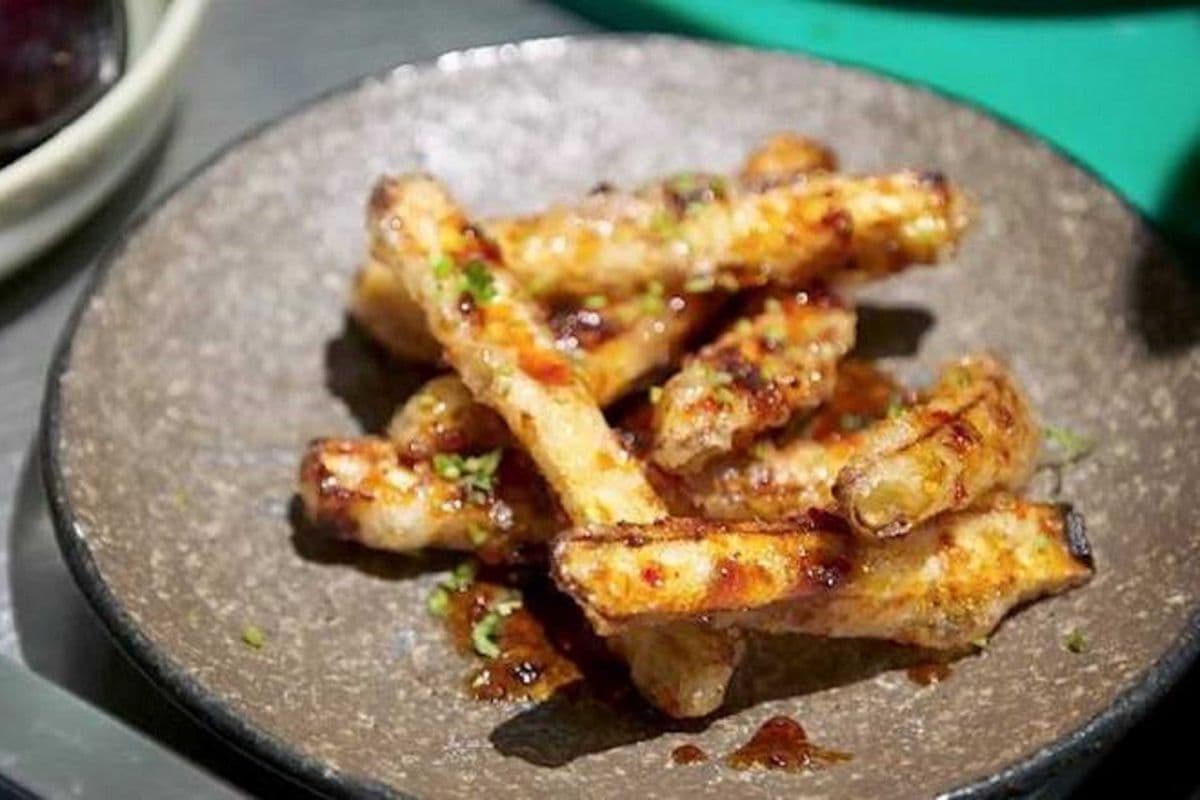 Spicy Crispy Eggplant ( )