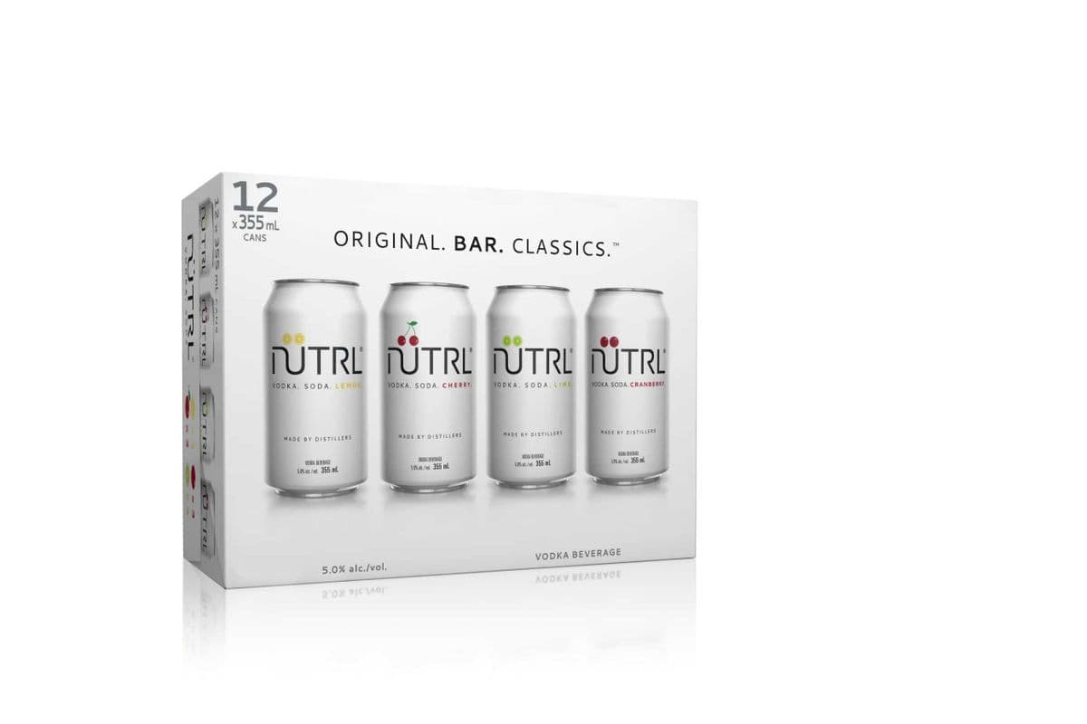 NUTRL VODKA SODA MIXER (12 x 355ML CANS) (12 x 12*355ML)