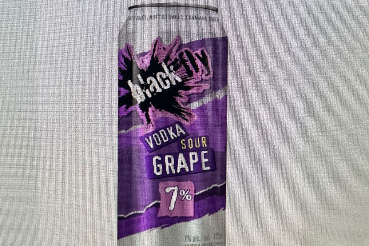 Black Fly Vodka Sour Grape (1 x 473 ml)